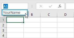 Named range selection
