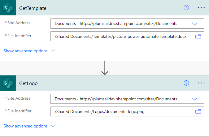 Power Automate flow