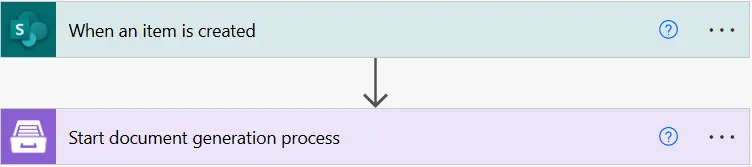 Power Automate flow