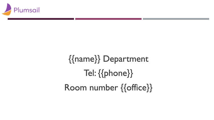 PowerPoint two slides template