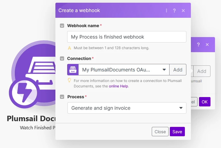 Watch process module