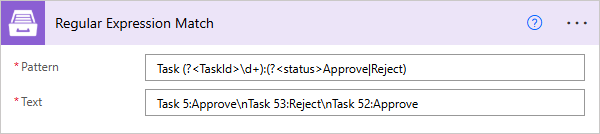 Regular Expression Match Example