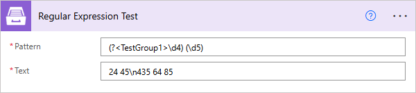 Regular Expression Test Example