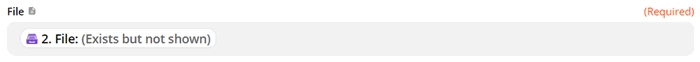 use result file in Zapier