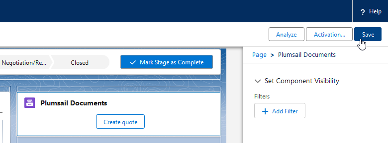 Save the page