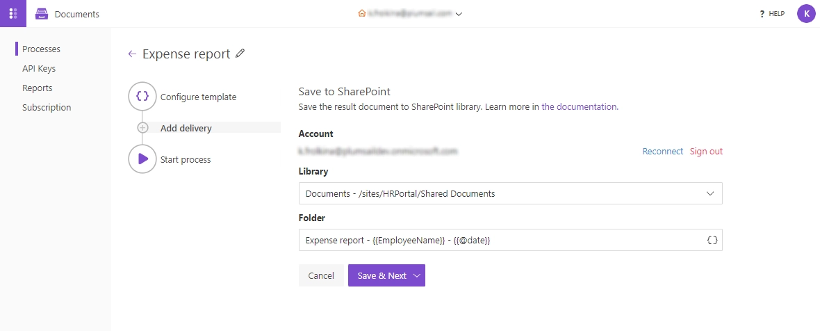 Set up SharePoint Delivery