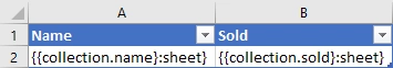 sheet formatter template