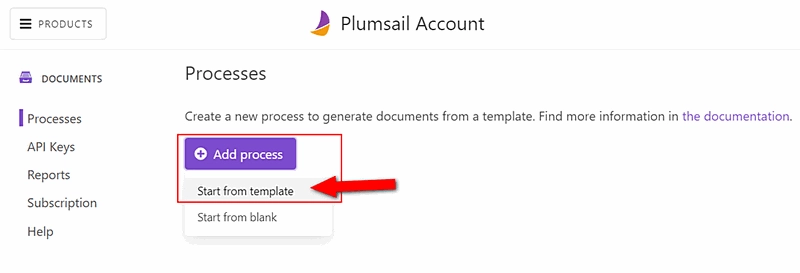 add new process