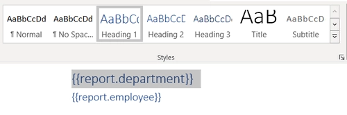 tag headings
