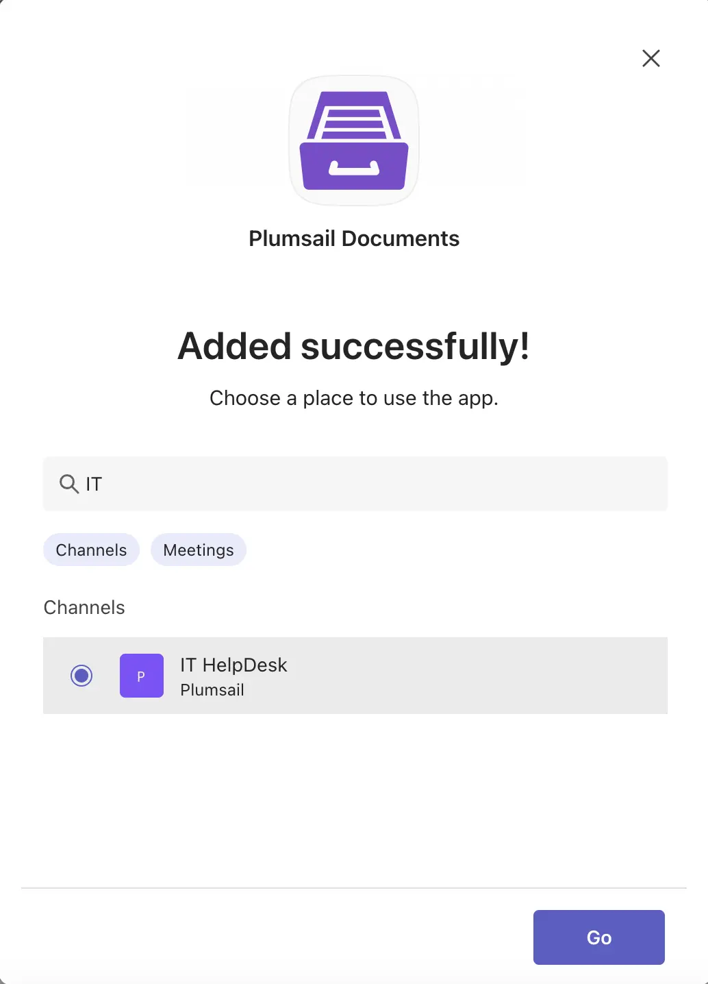 Teams add documents app to channel