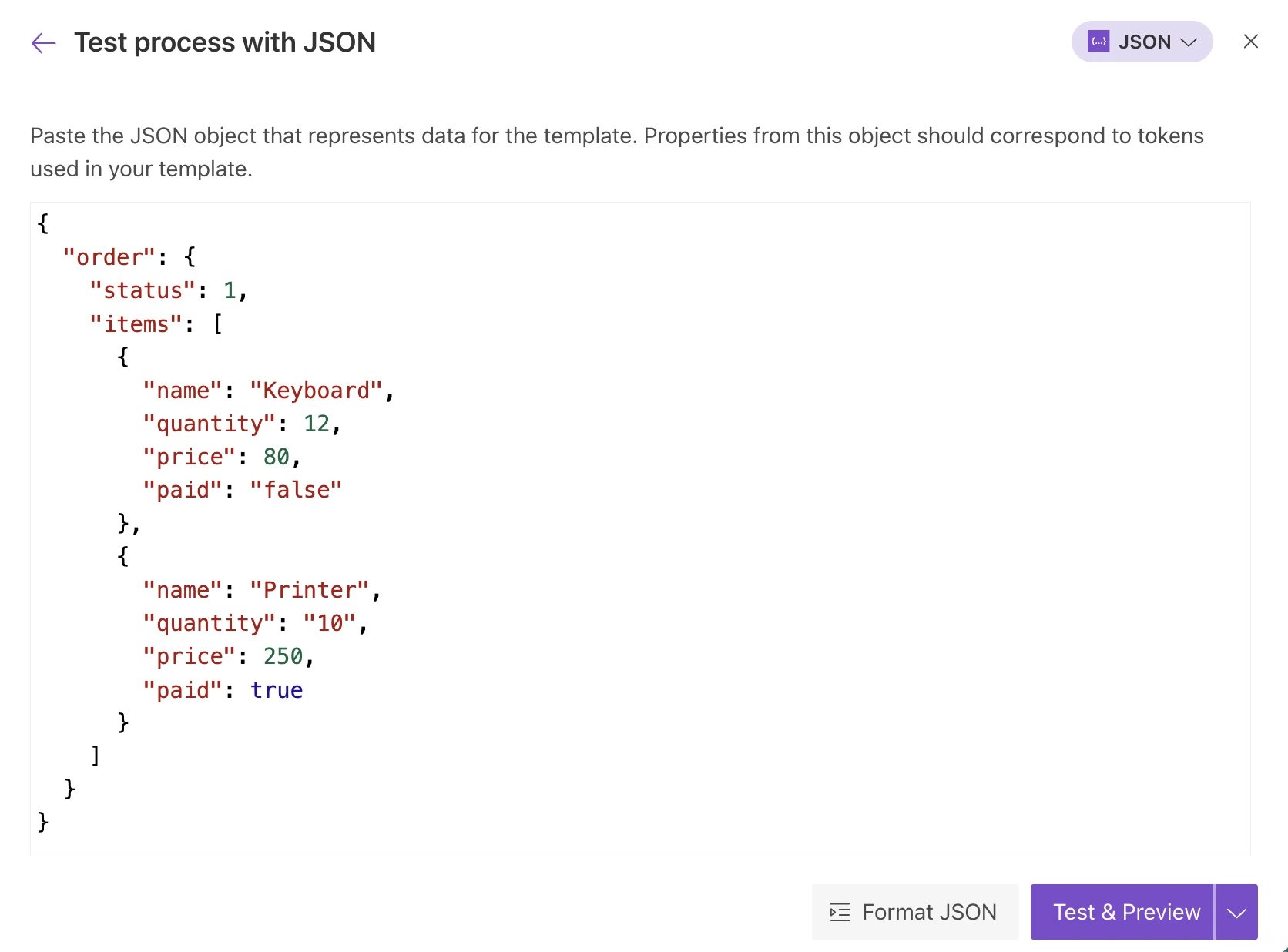 JSON
