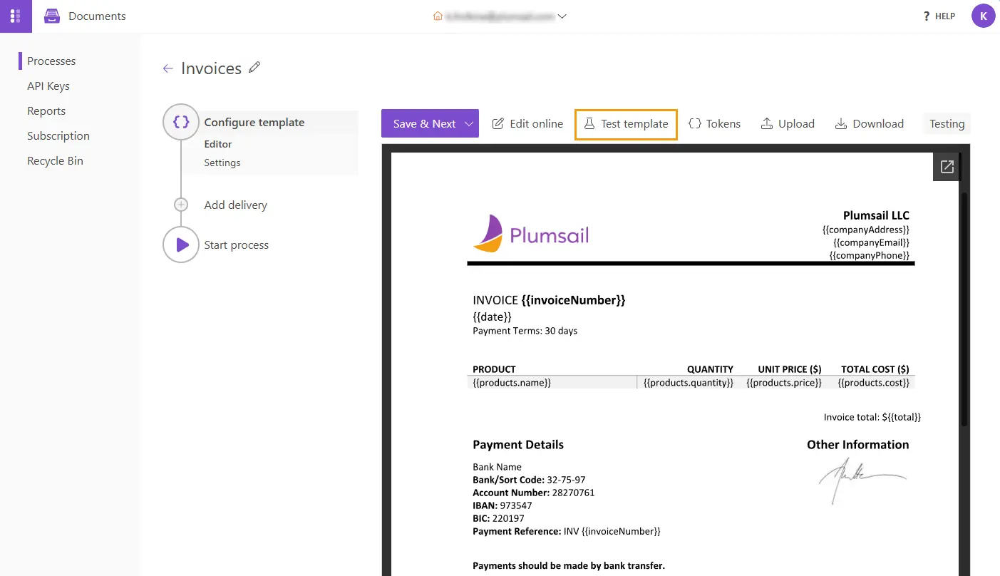create docx from template