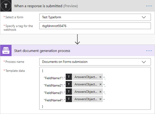 pdf from Typeform flow