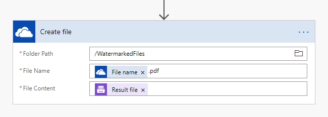 OneDrive —  Create file