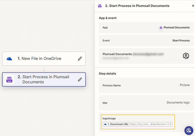Zapier insert image