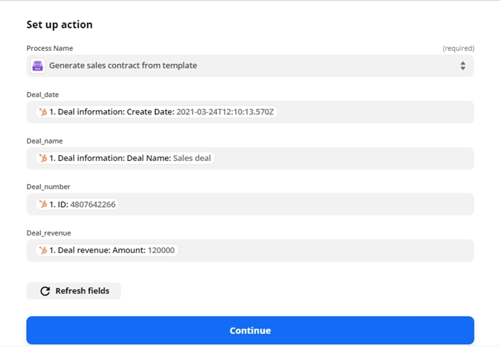 Zapier flow