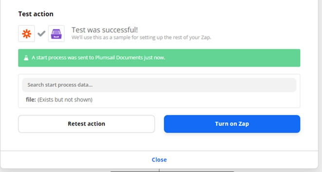 Zapier flow