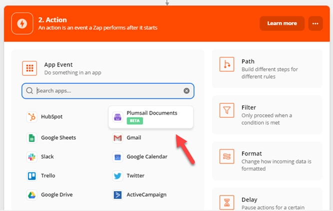 Zapier flow