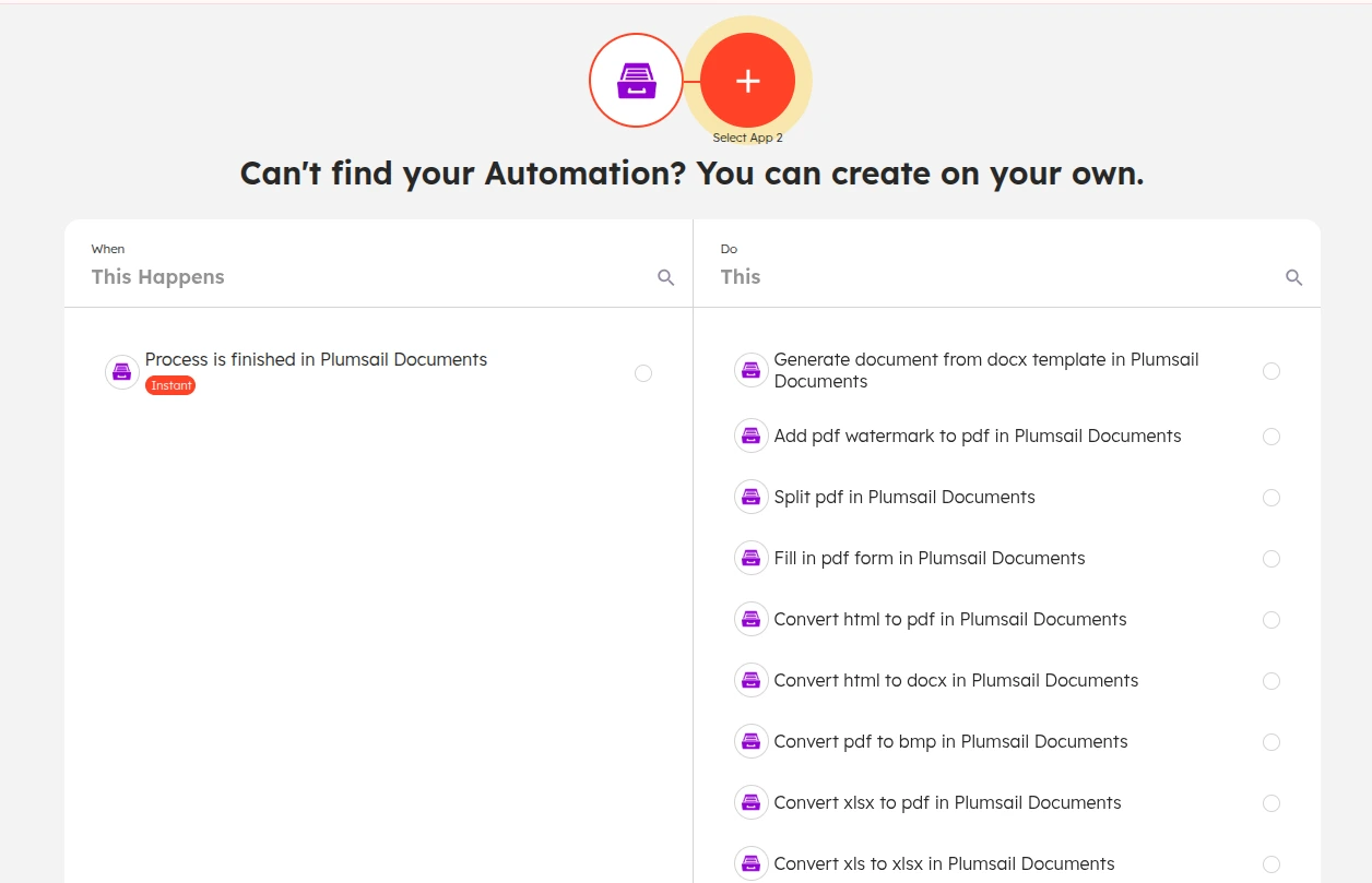 Integrately start automation