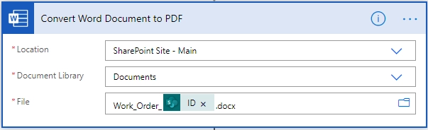 Convert Word Document To pdf