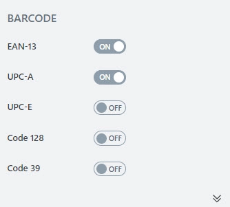 Barcode property