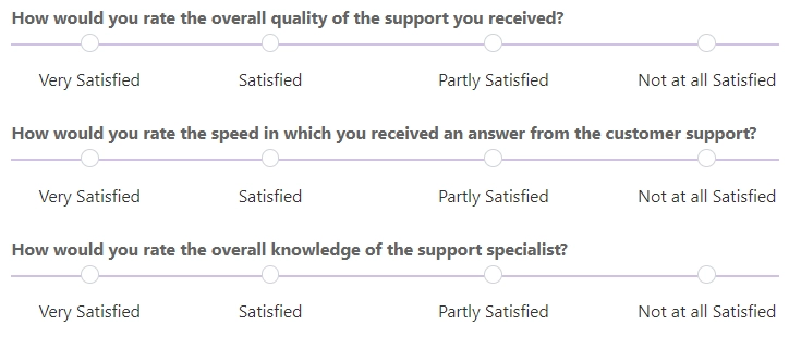 Likert Scale control preview