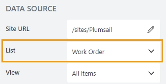 Data Source property