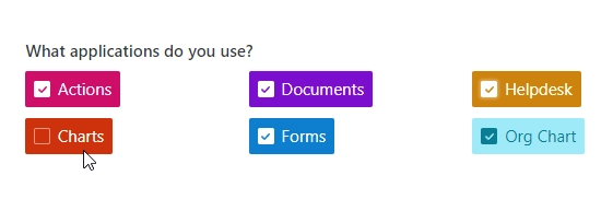 Multiple Choice field