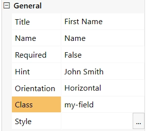 Field's class