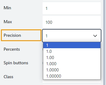 Precision property