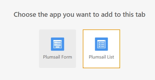 Plumsail List