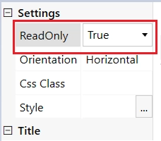 Read only
