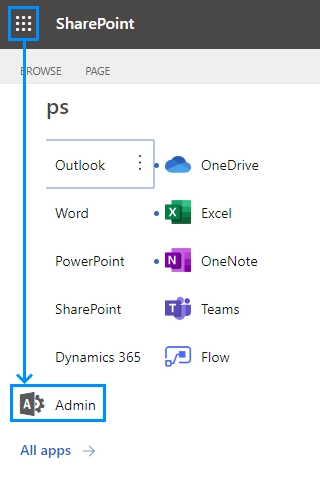 Microsoft 365 admin center