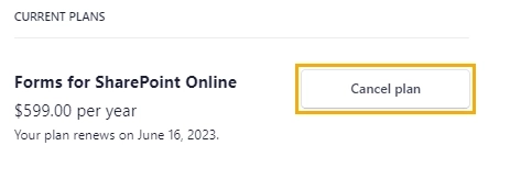 Cancel