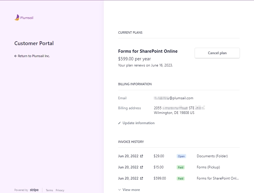 Customer Portal