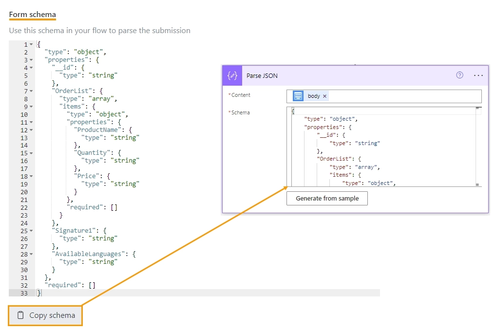 Form Schema
