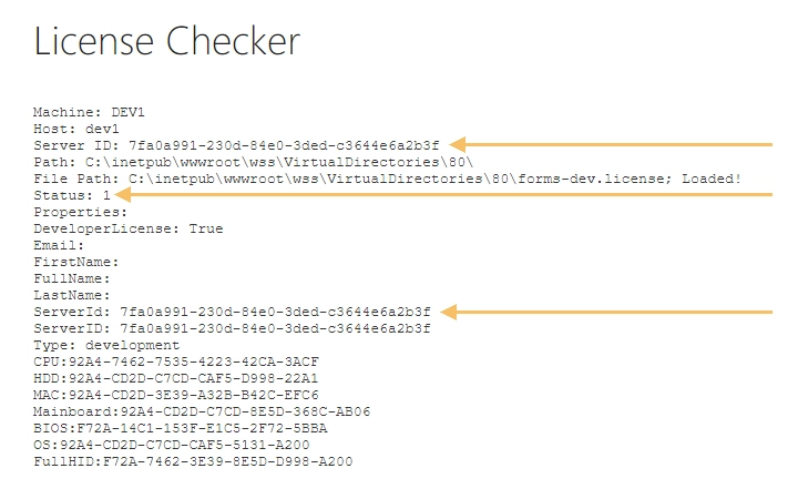 License checker