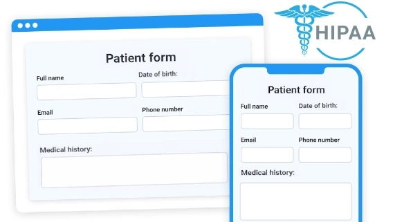 How to collect patient data securely with HIPAA-compliant web forms