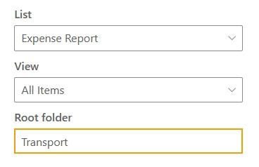 Root folder