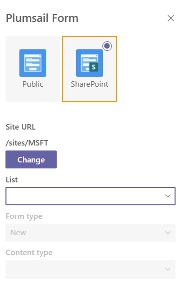 Configure SharePoint web part