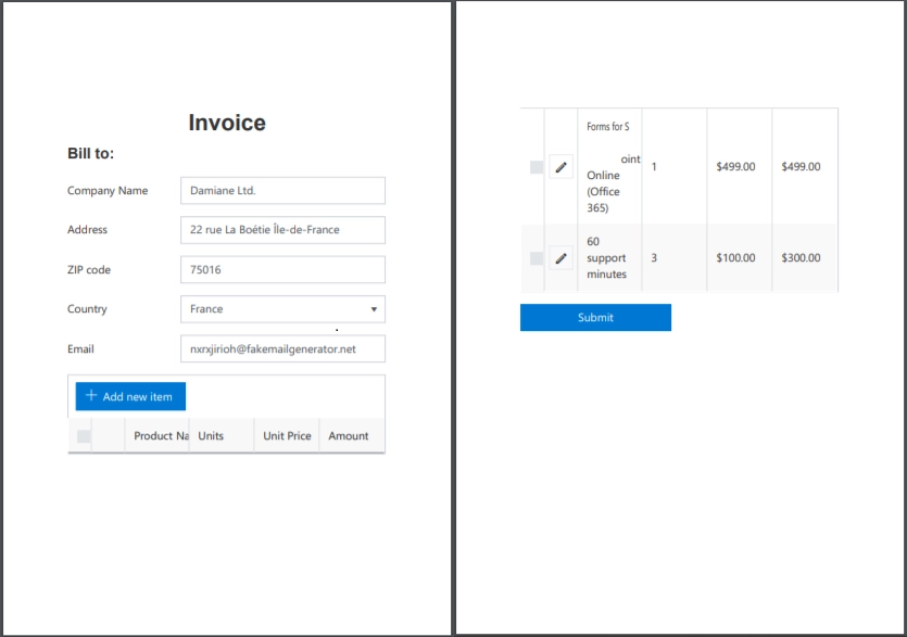 custom size margins