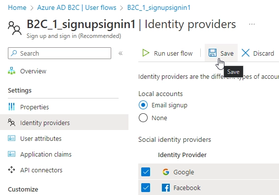 Identity providers