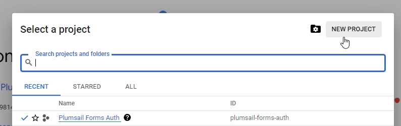 Google New project
