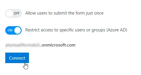 Restrict access to a domain