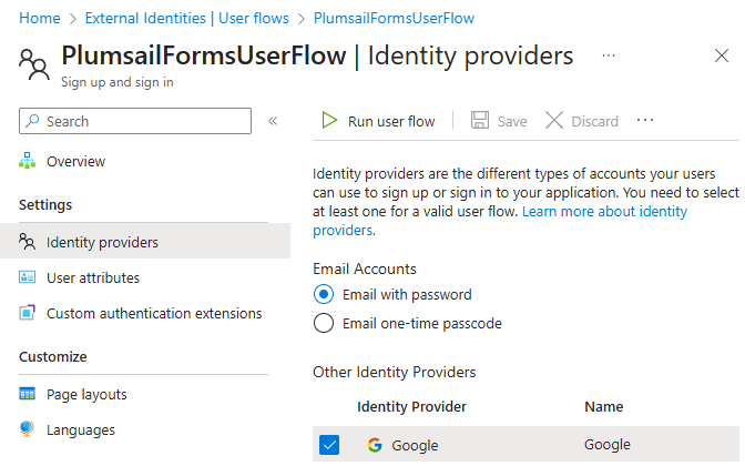 Identity providers