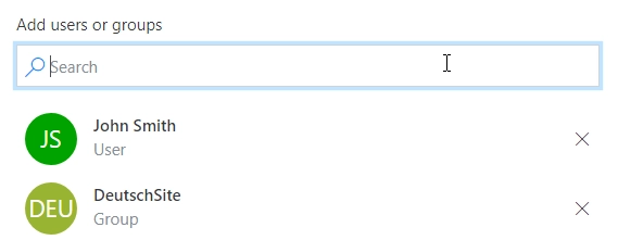 Limit access to specific users/Azure AD groups