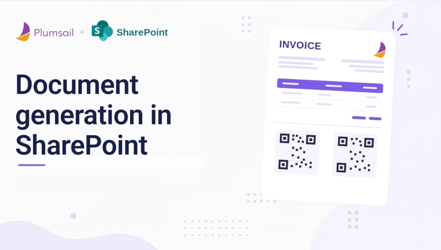 Document generation in SharePoint: content assembly, Copilot, templates, and Plumsail