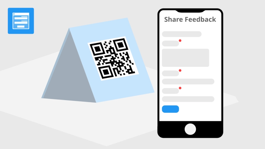 How to share a feedback form by QR code