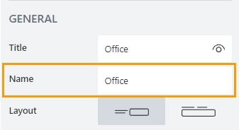 Control's name