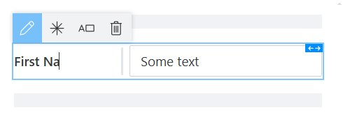 Edit Field's title